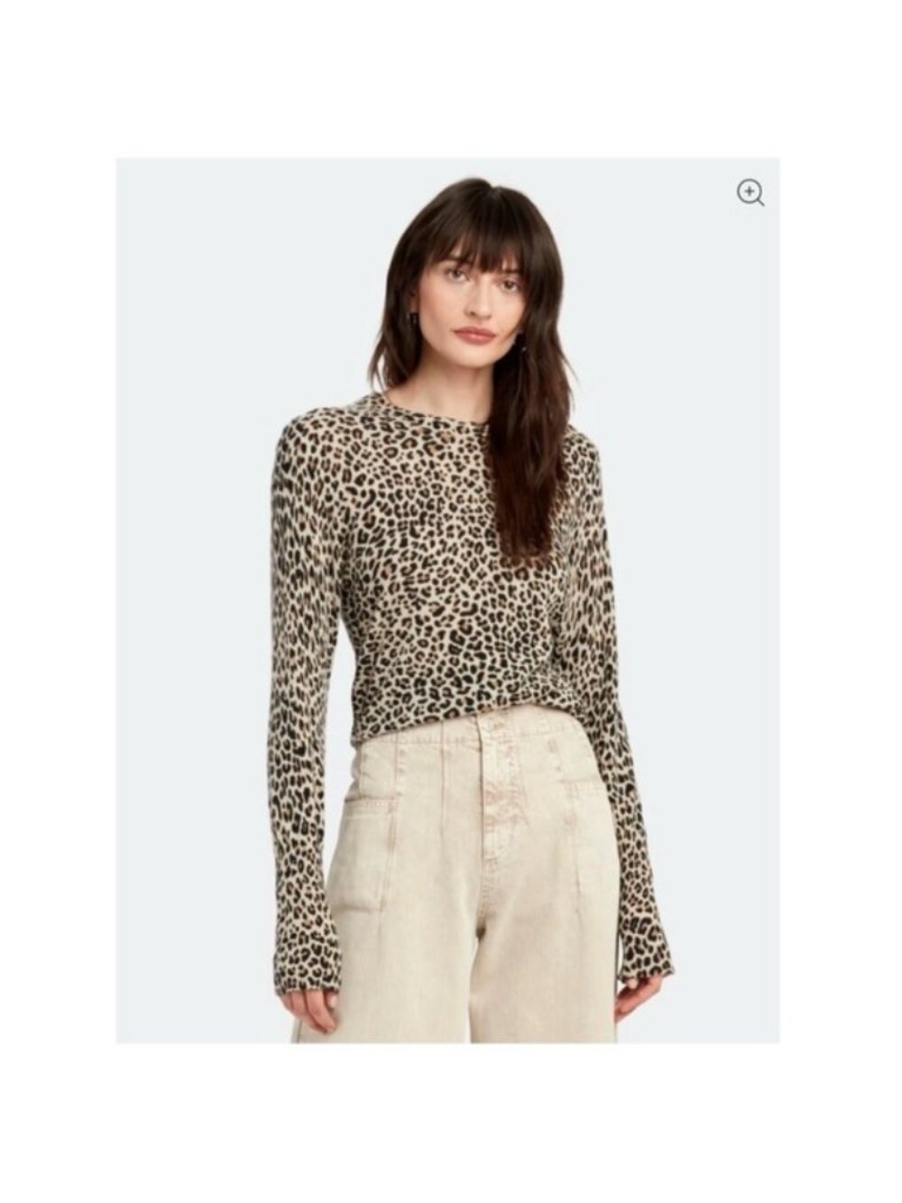 Zadig & Voltaire Lirius Leo 100% Cashmere crew neck Sweater Small